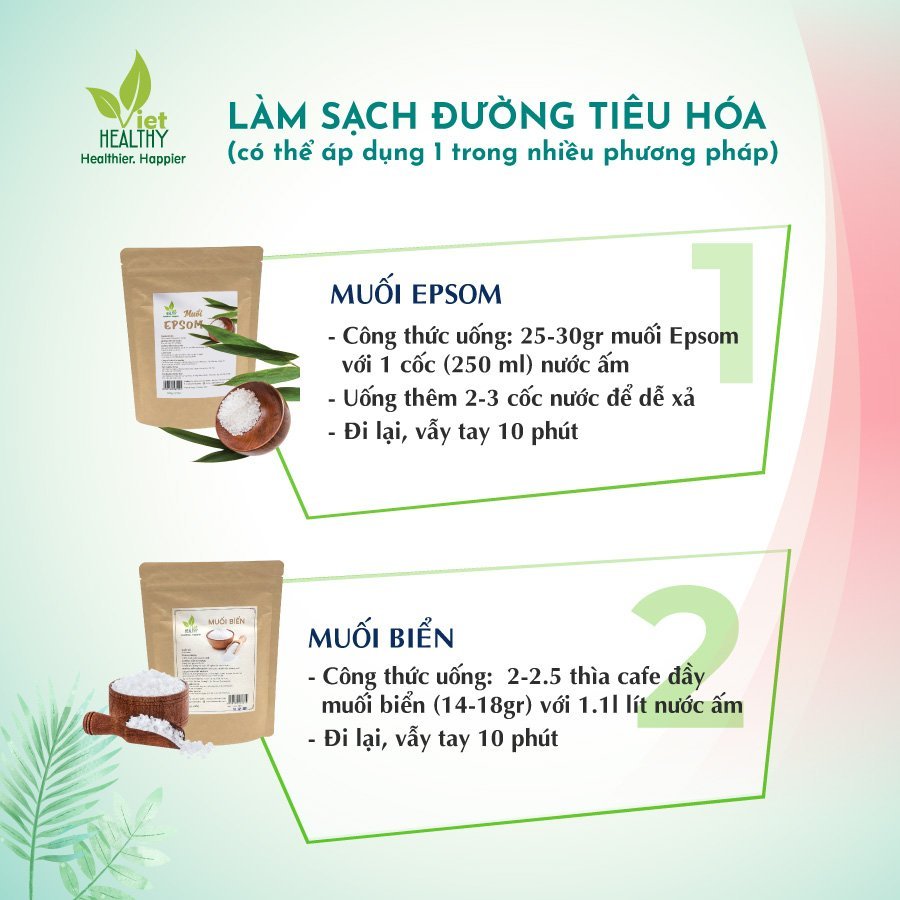 Làm sạch đường tiêu hóa
