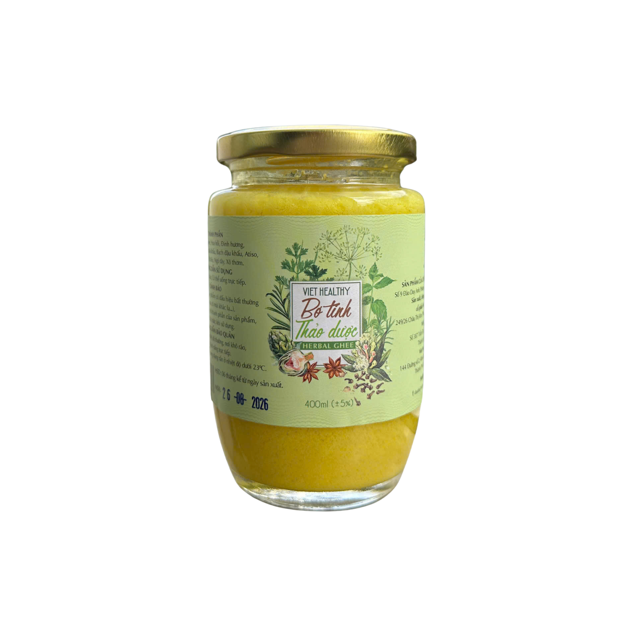 Bơ tinh thảo dược 400ml