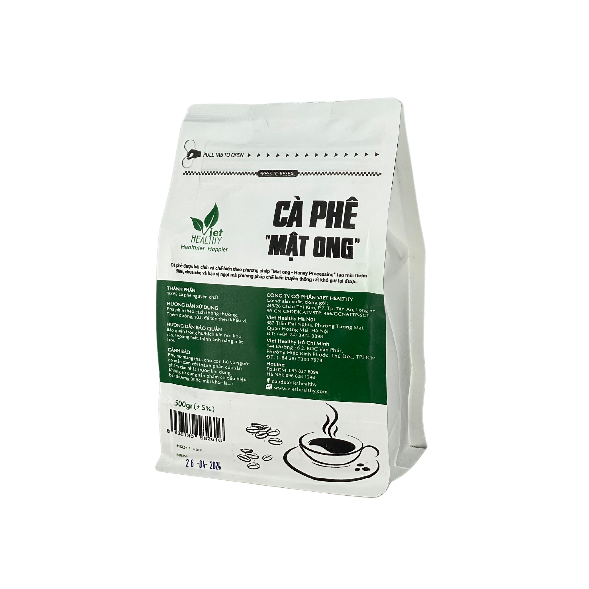 Cà Phê Mật Ong 500g