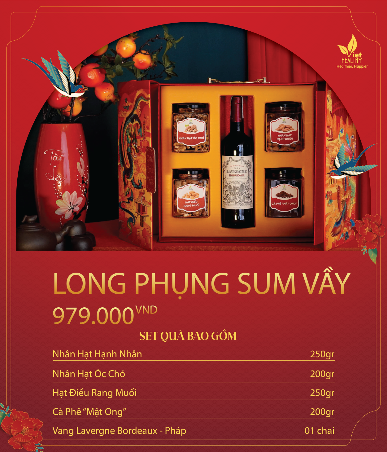 Set long phụng sum vầy