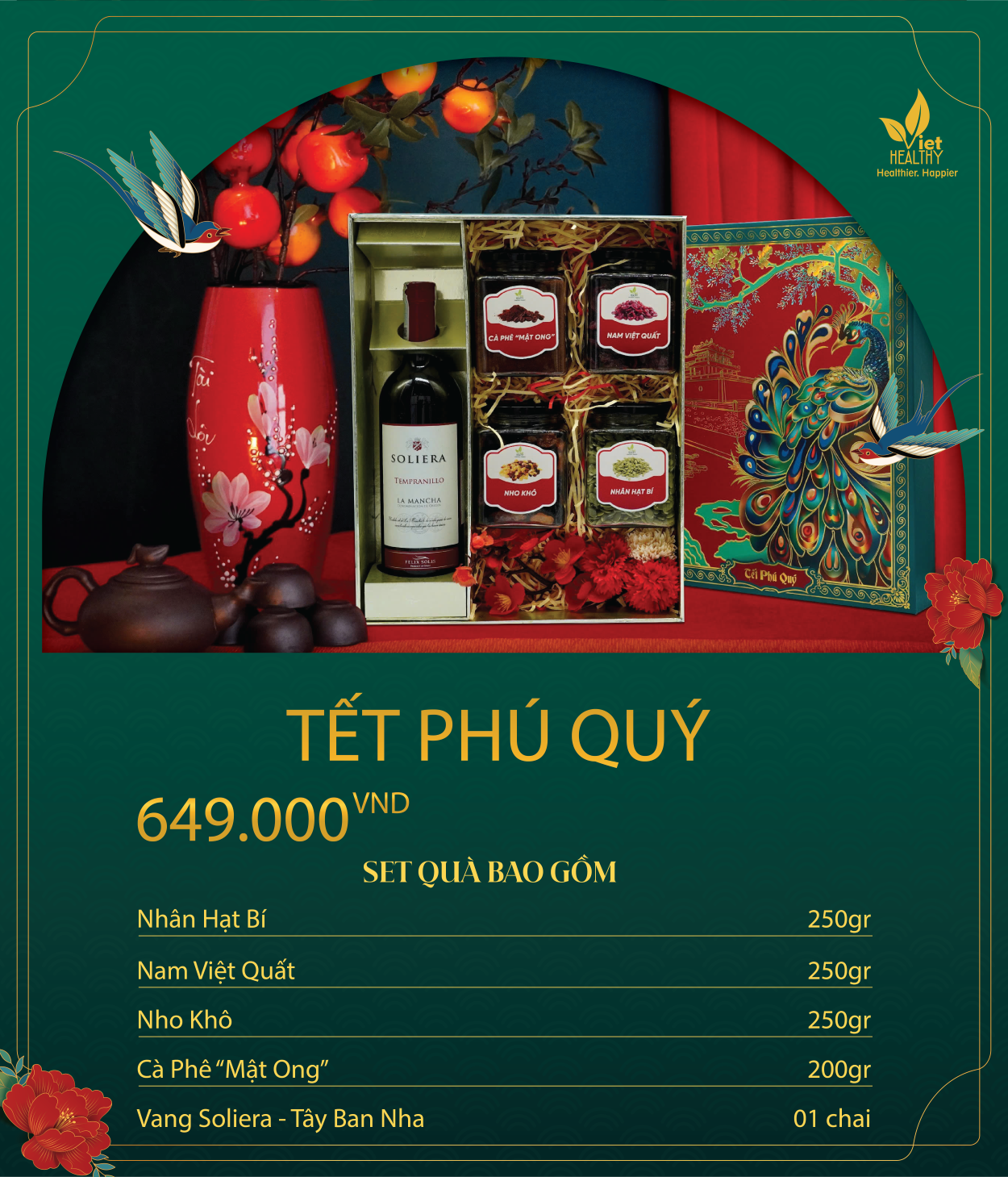 Set Tết phú quý