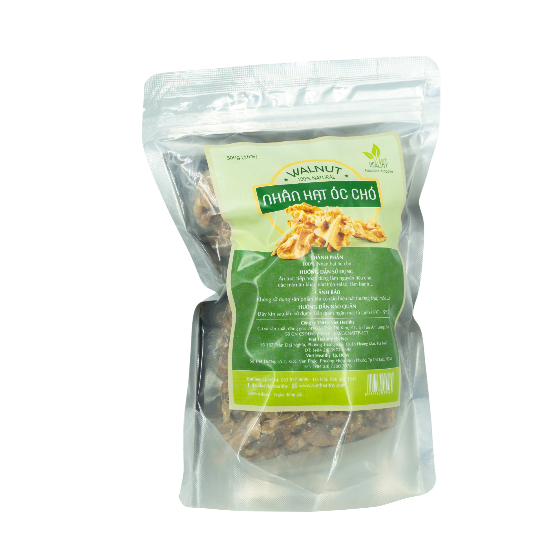 Nhân Óc chó 500g