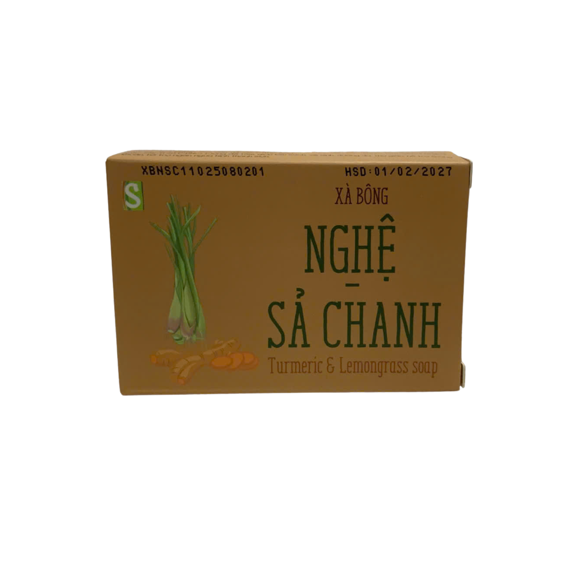 Xà bông thảo dược - Sả chanh 110g