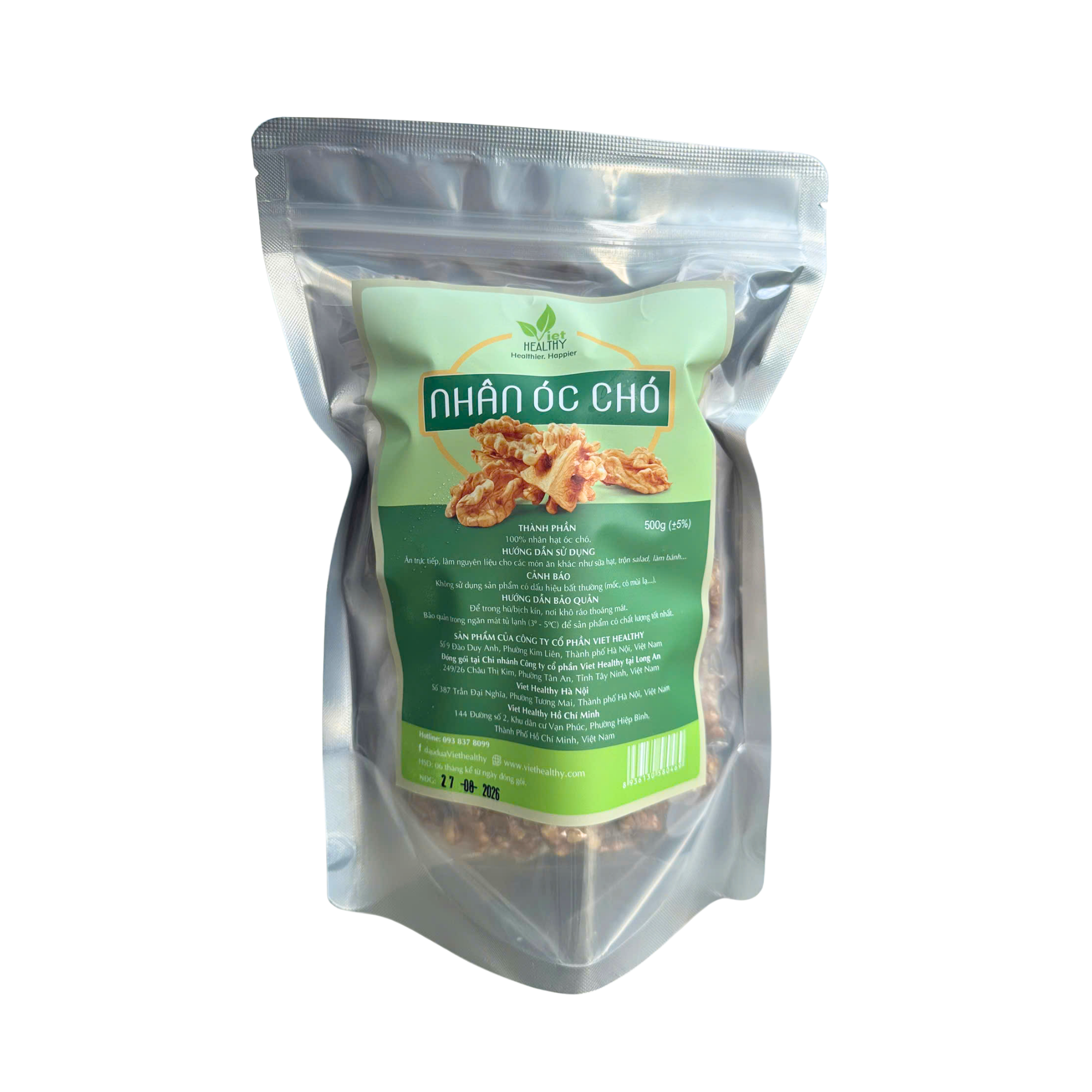 Nhân Óc chó 500g