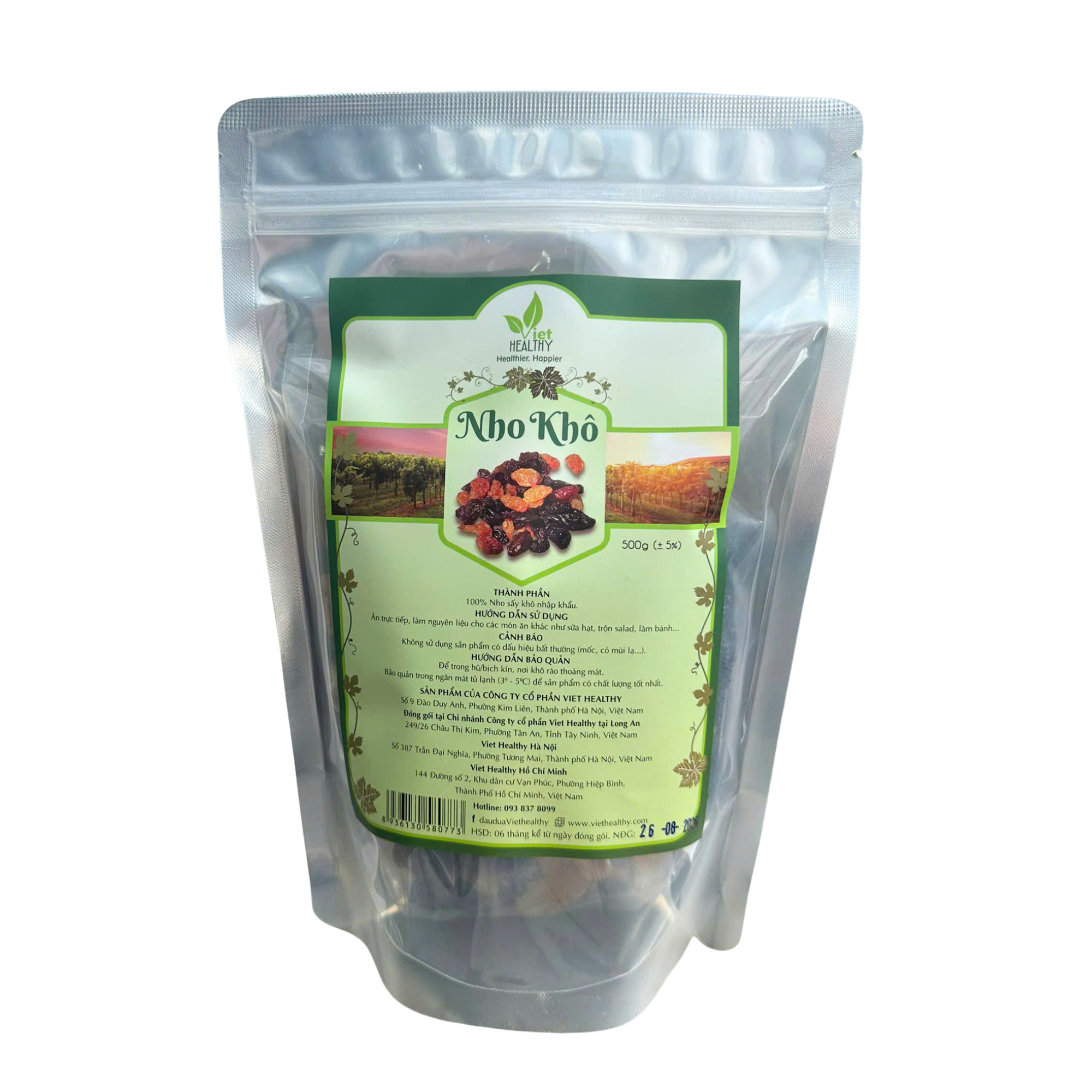 Nho khô 500g
