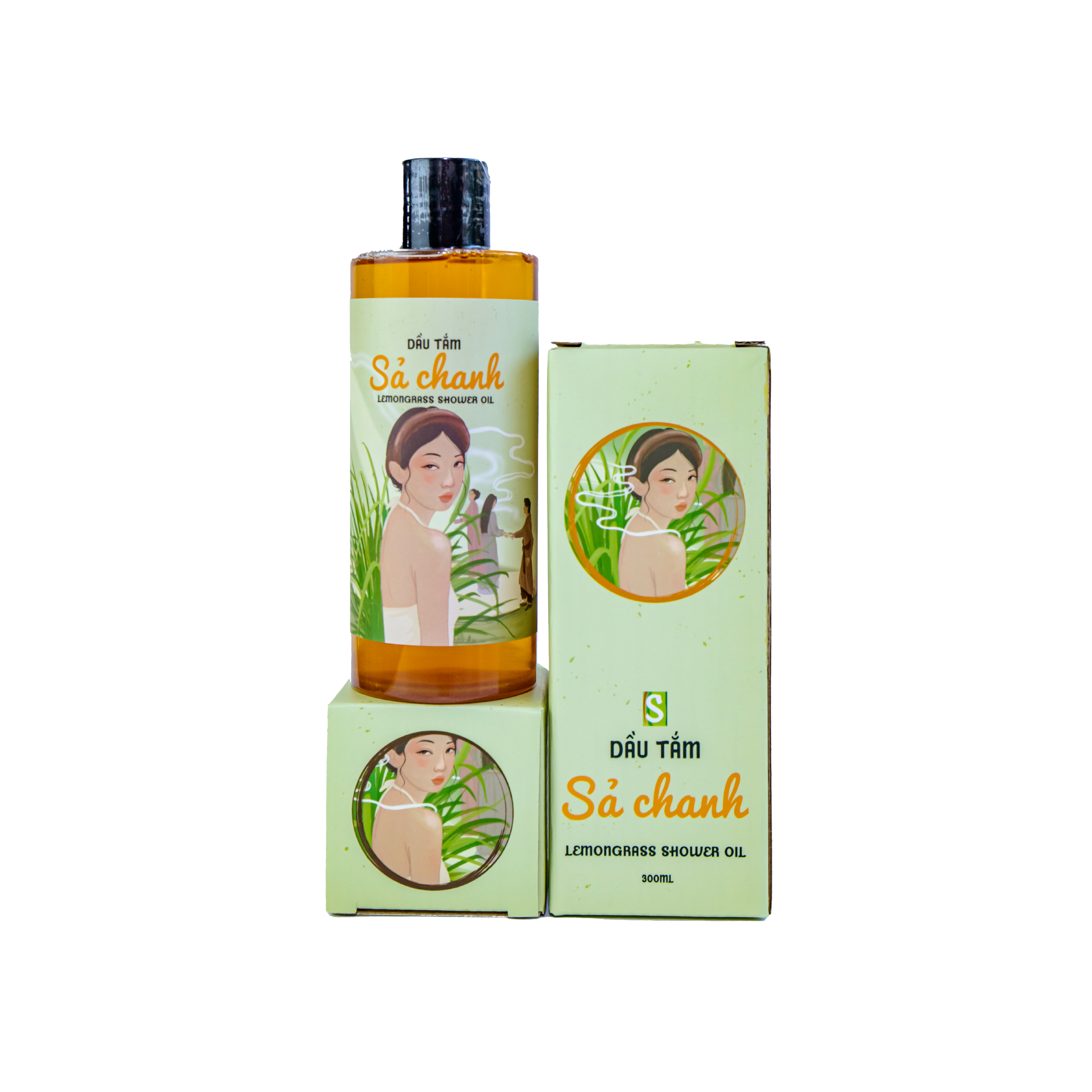 Dầu tắm sả chanh 300ml