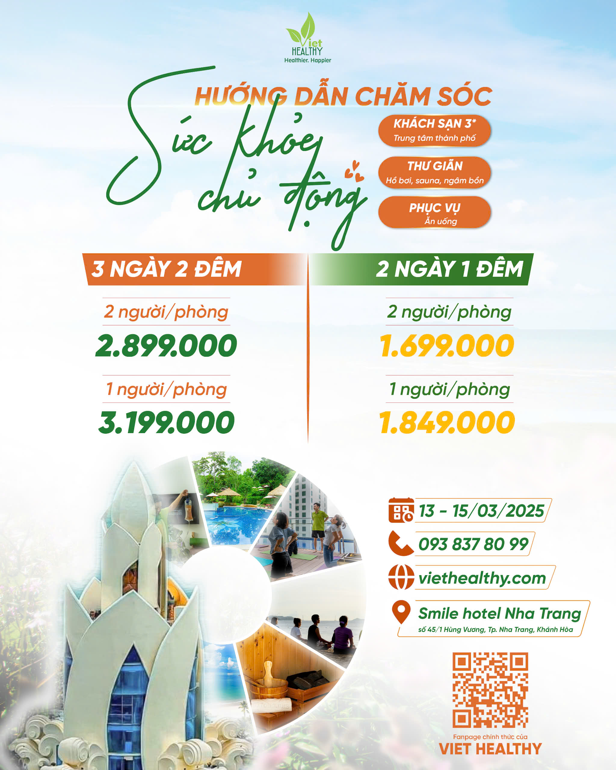 Tour chăm sóc sức khỏe