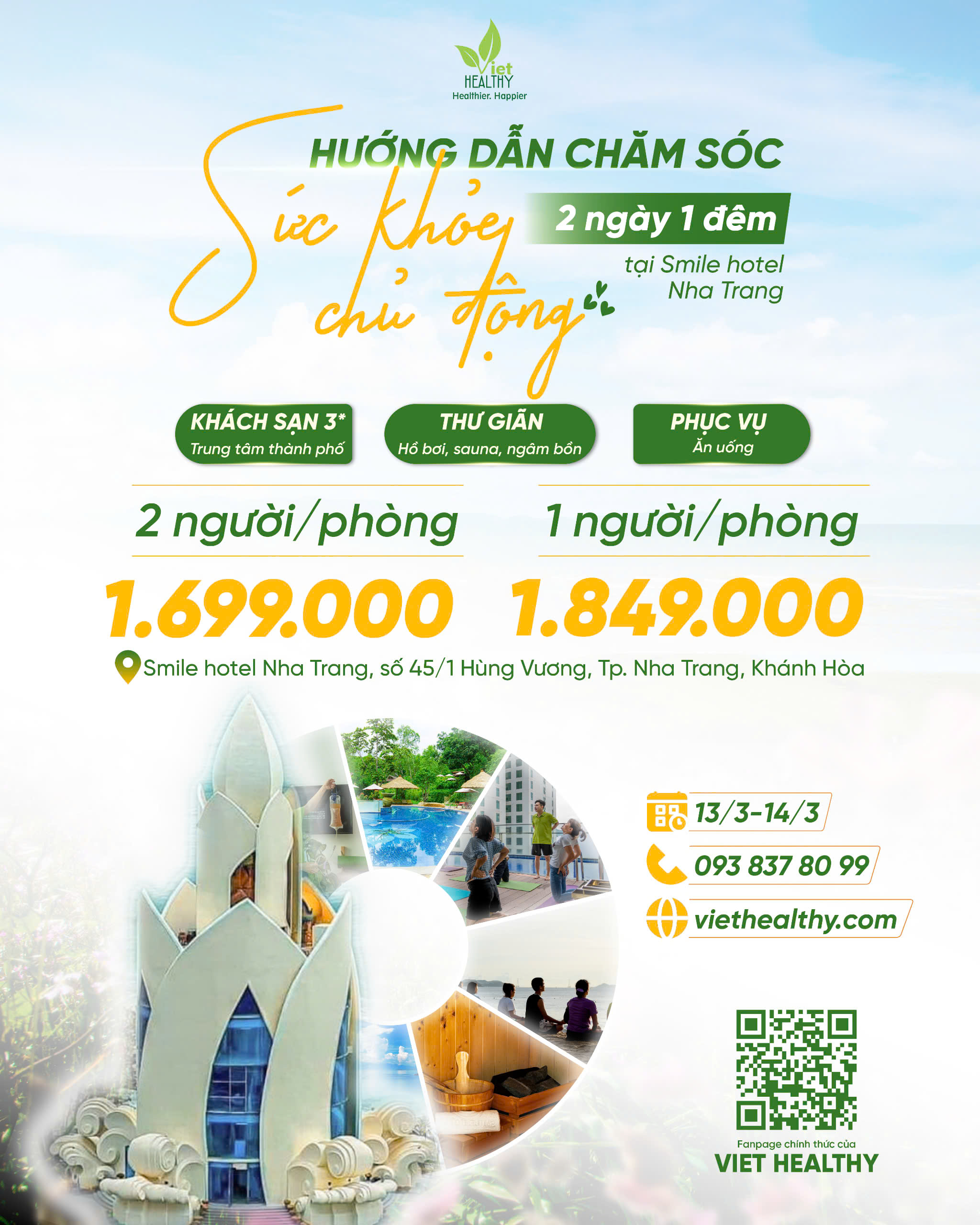 Chăm sóc sức khỏe chủ động cùng Viet Healthy tại Nha Trang [NTG]